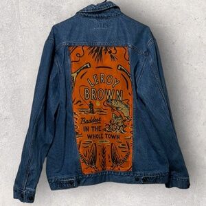 Line of Trade Denim Jacket Size XXL